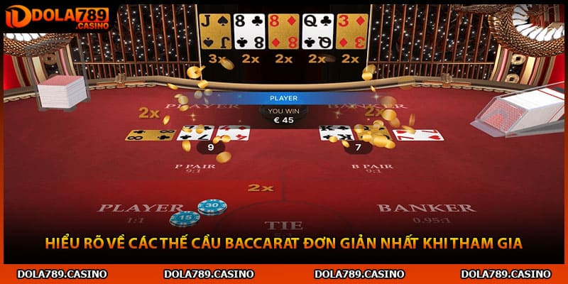 Hiểu rõ về các thế cầu Baccarat đơn giản nhất khi tham gia