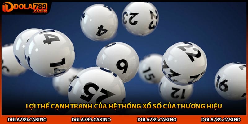 Lợi thế cạnh tranh của hệ thống xổ số của thương hiệu